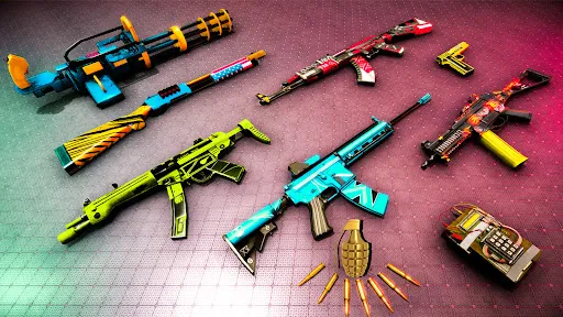 Battleground Gun Fire Games 3D Screenshots