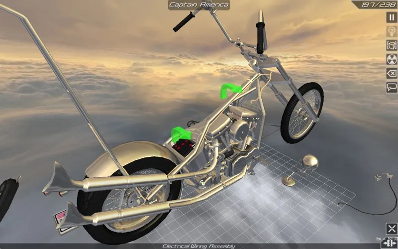 Tangkapan layar Bike Disassembly 3D