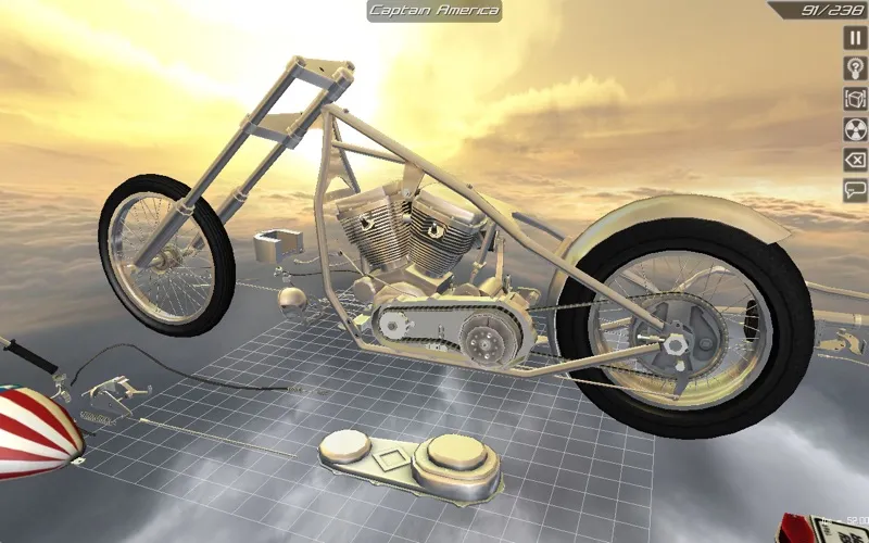 Tangkapan layar Bike Disassembly 3D
