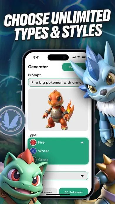 Fakemon Generator & 3D Maker スクリーンショット