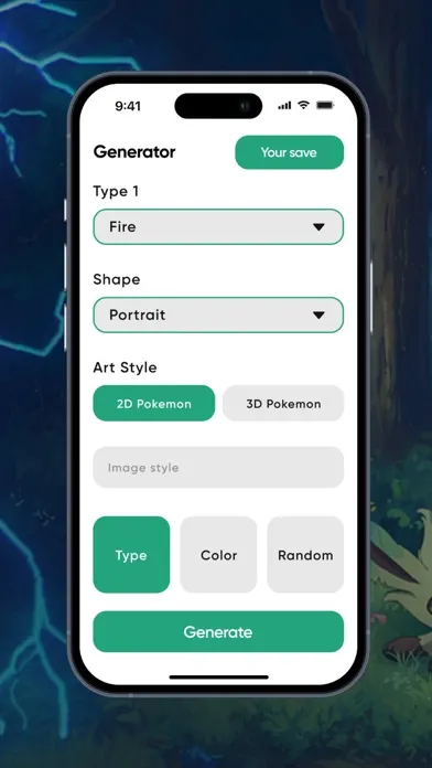 Fakemon Generator & 3D Maker スクリーンショット