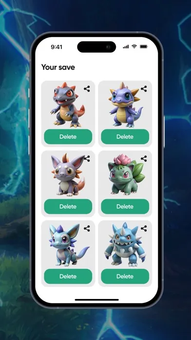Fakemon Generator & 3D Maker スクリーンショット