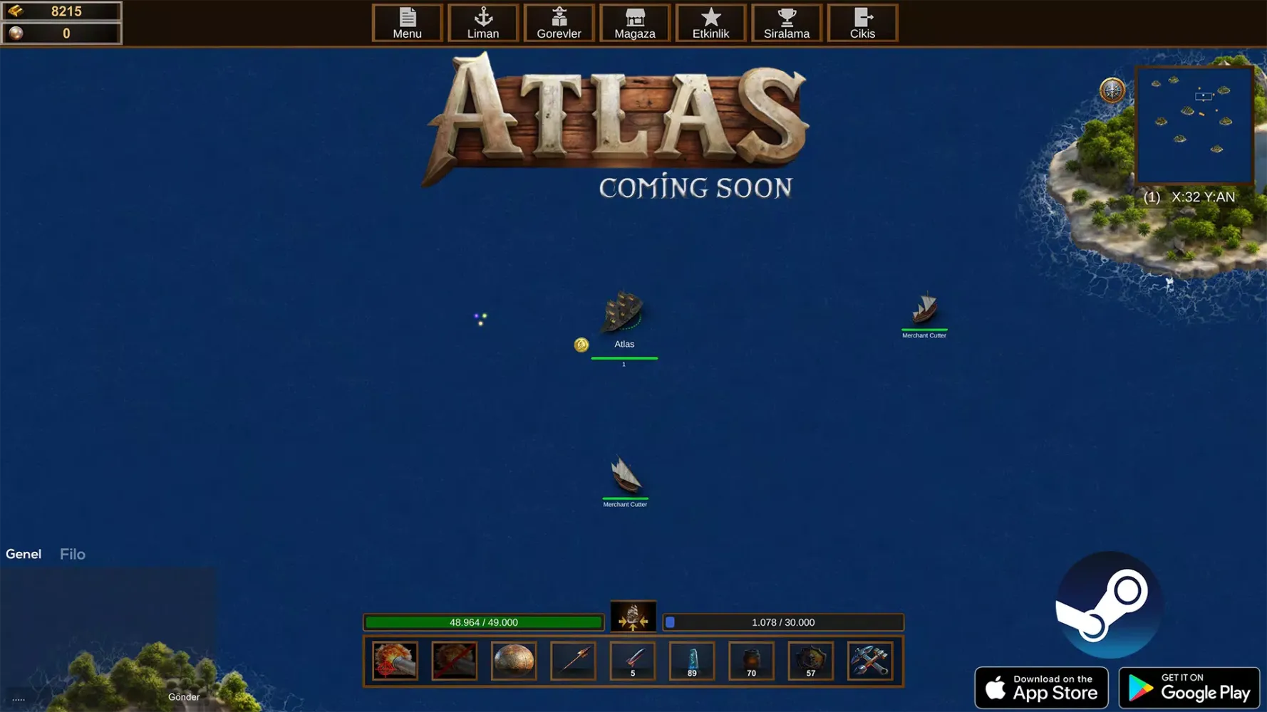 Atlas Online Screenshots