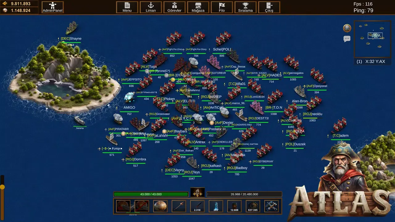 Atlas Online Screenshots