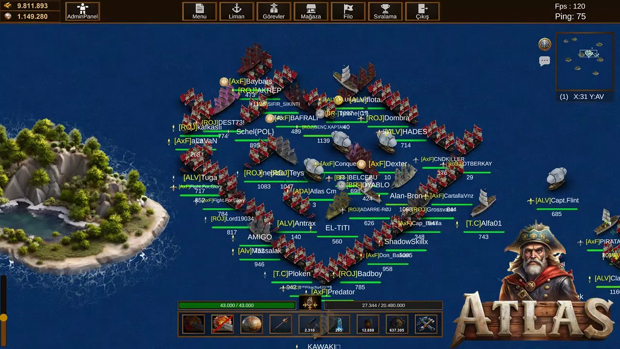 Atlas Online Screenshots