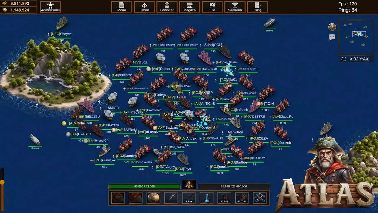 Atlas Online Screenshots