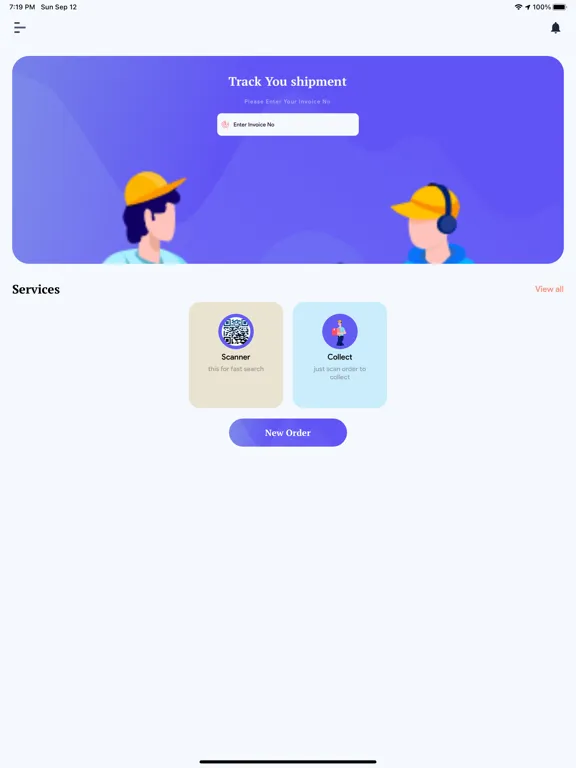 Delivery Hub+ iPad  স্ক্রিনশট