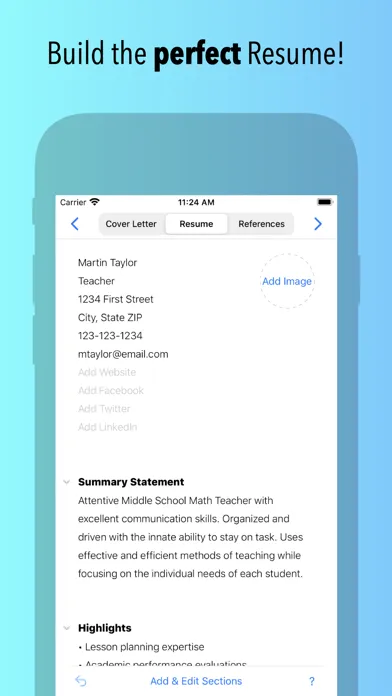 صور Resume Builder by Nobody