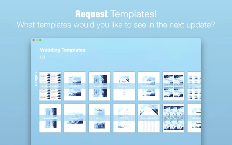 Tangkapan layar Wedding Templates (by Nobody)