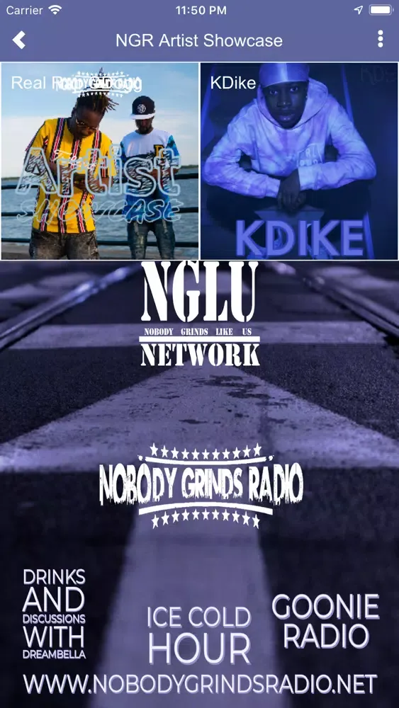 Nobody Grinds Network स्क्रीनशॉट