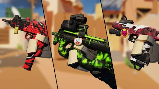 POLYWAR: 3D FPS online shooter स्क्रीनशॉट