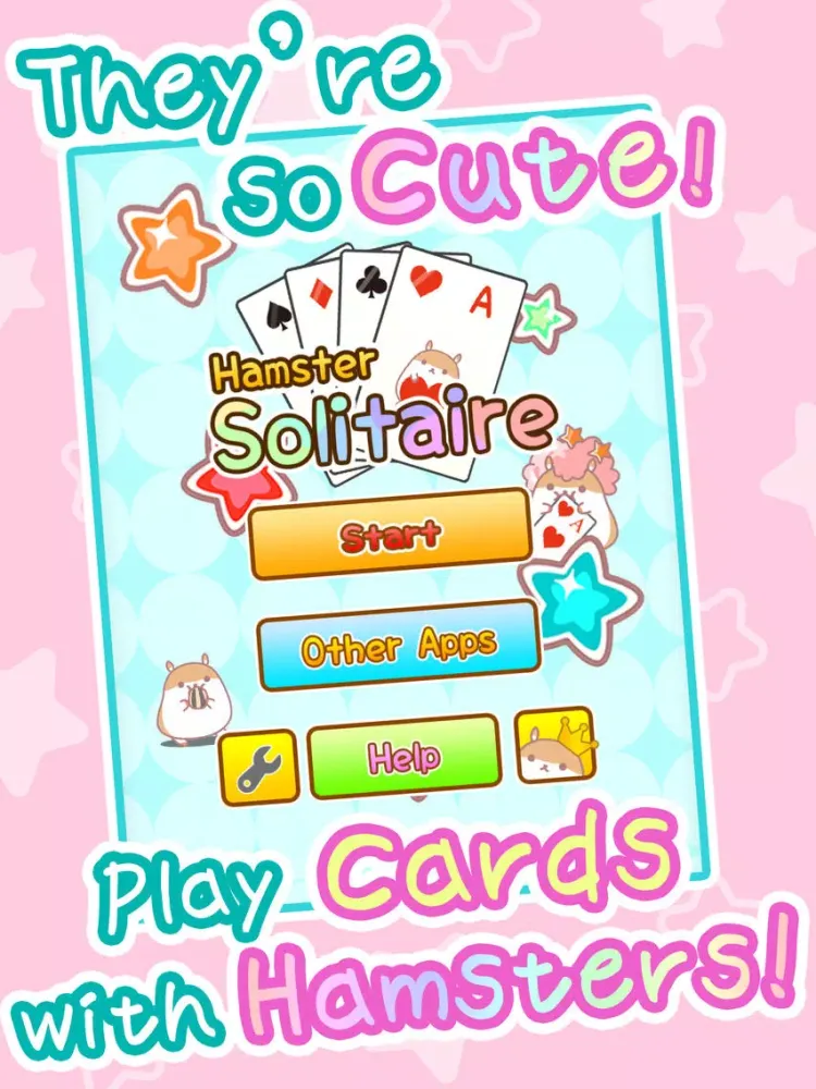 Capturas de tela do AfroHamster Solitaire Great for time killing or brain training! iPad 