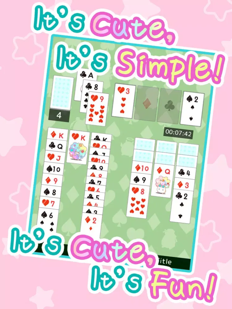 Capturas de tela do AfroHamster Solitaire Great for time killing or brain training! iPad 