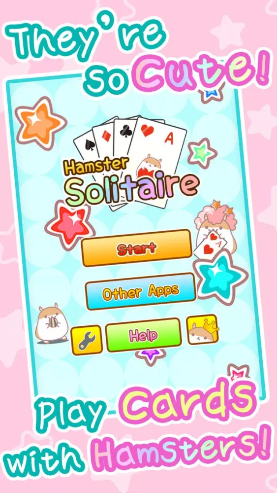 Capturas de tela do AfroHamster Solitaire Great for time killing or brain training!