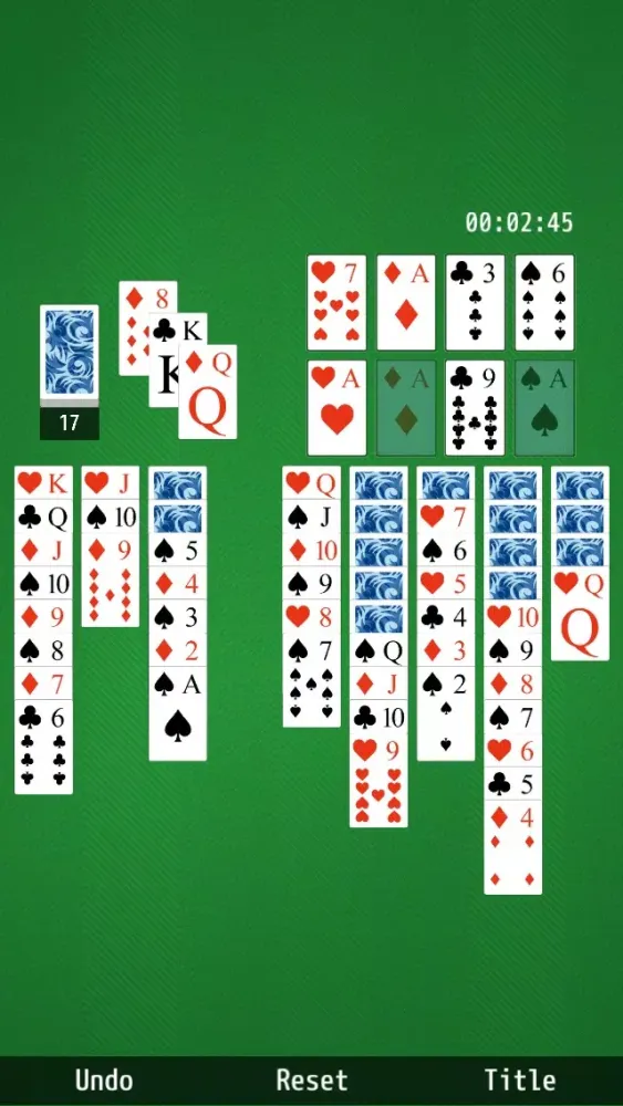 Ảnh chụp màn hình của Double Solitaire (Klondike)