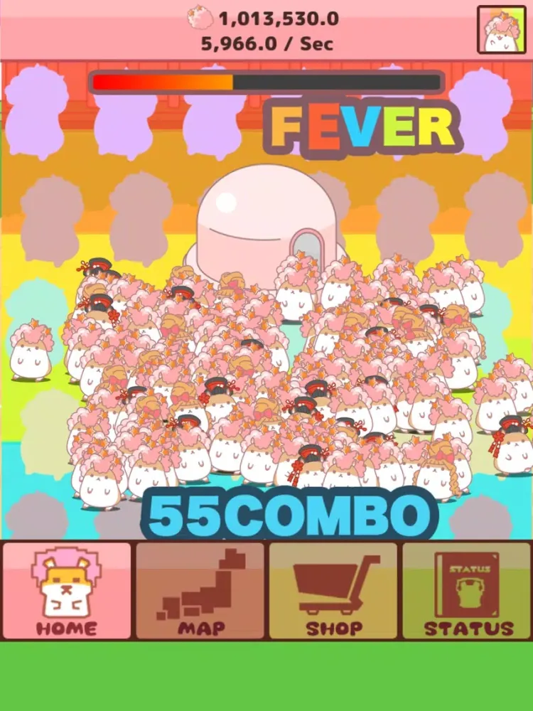 Fortune AfroHamster ◆ Save Japan with Afros of Happiness! iPad  স্ক্রিনশট