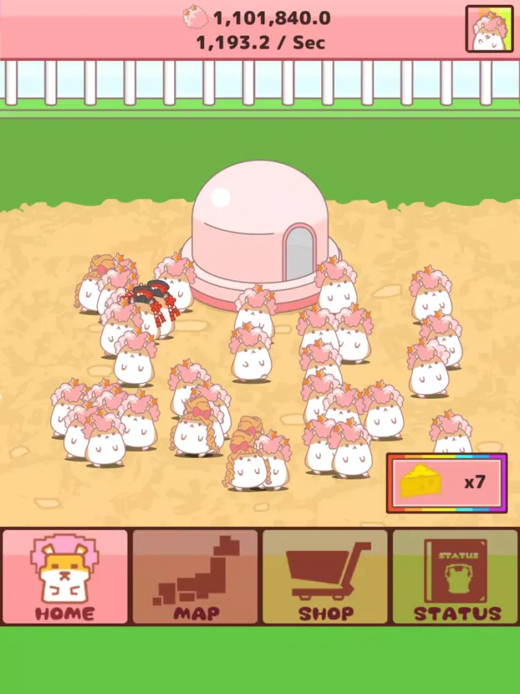 Fortune AfroHamster ◆ Save Japan with Afros of Happiness! iPad  স্ক্রিনশট