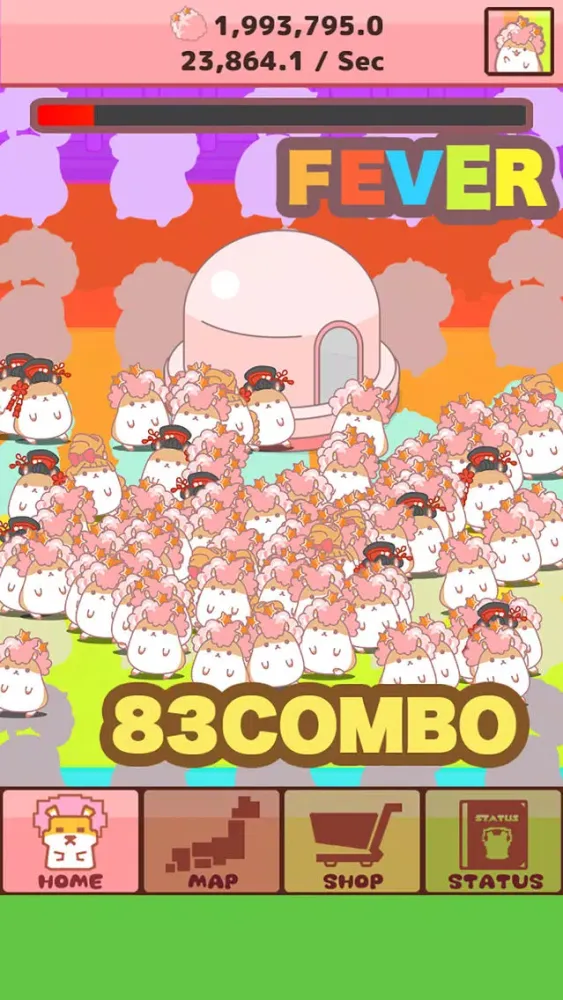 Fortune AfroHamster ◆ Save Japan with Afros of Happiness! স্ক্রিনশট