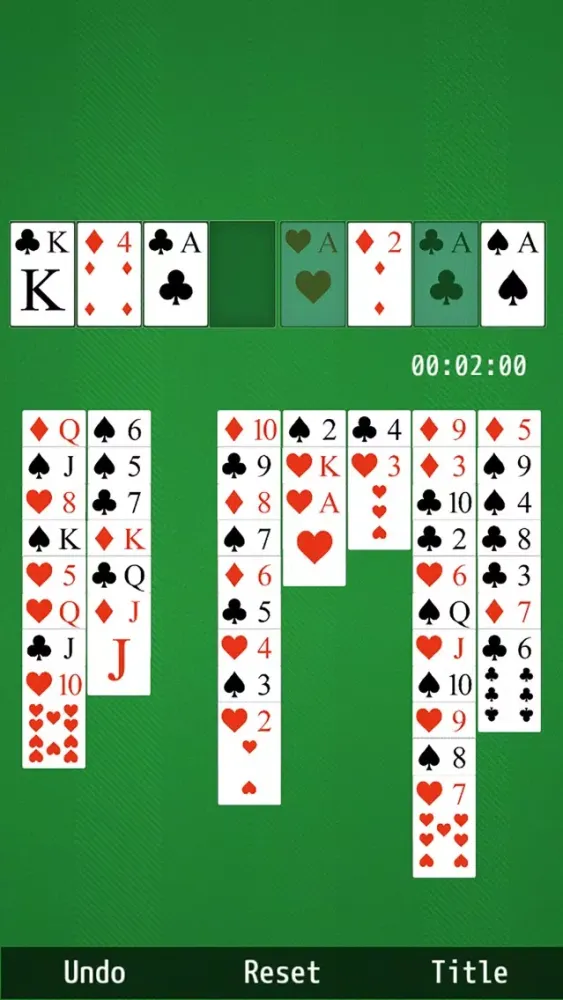Ảnh chụp màn hình của Basic FreeCell