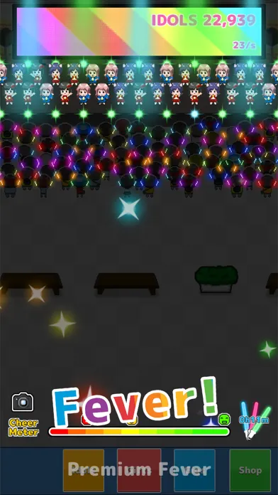 Infinite Idols ~Popular Clicker-style Free Casual Game~ Screenshots