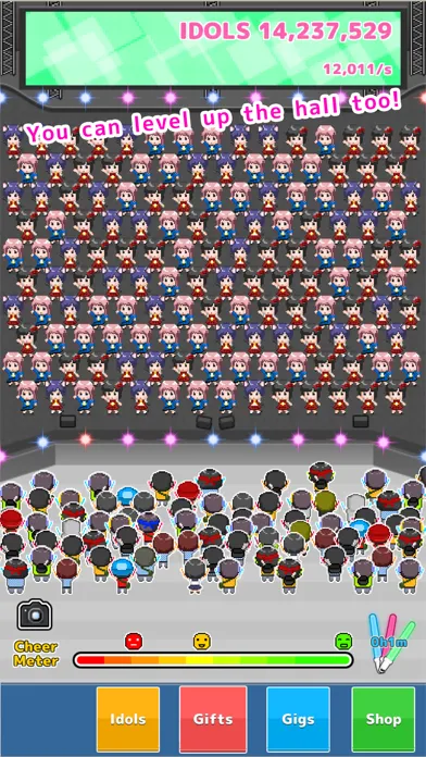 Infinite Idols ~Popular Clicker-style Free Casual Game~ Screenshots
