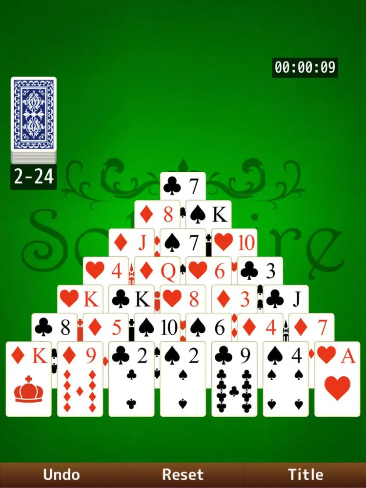 Pyramid Solitaire◆popular card game iPad  स्क्रीनशॉट