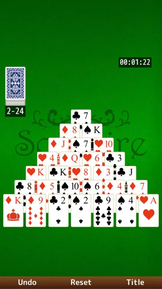 Pyramid Solitaire◆popular card game स्क्रीनशॉट