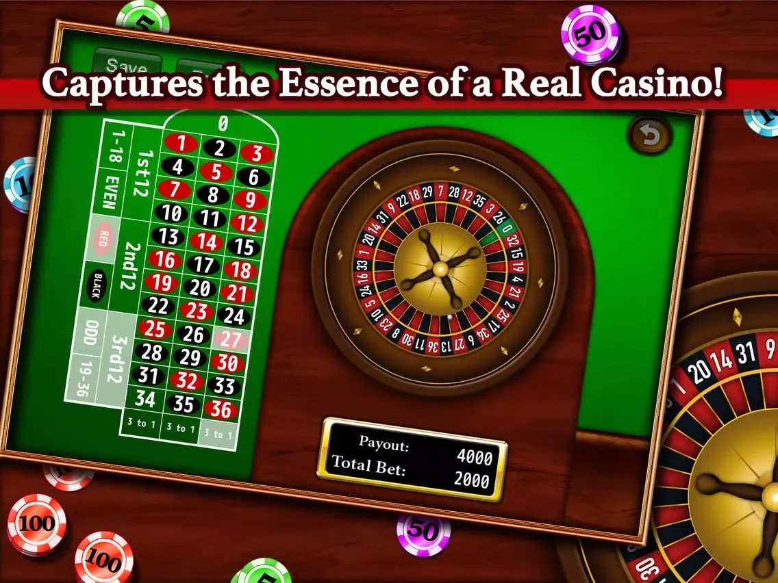 The Roulette - most popular casino game iPad  Screenshots