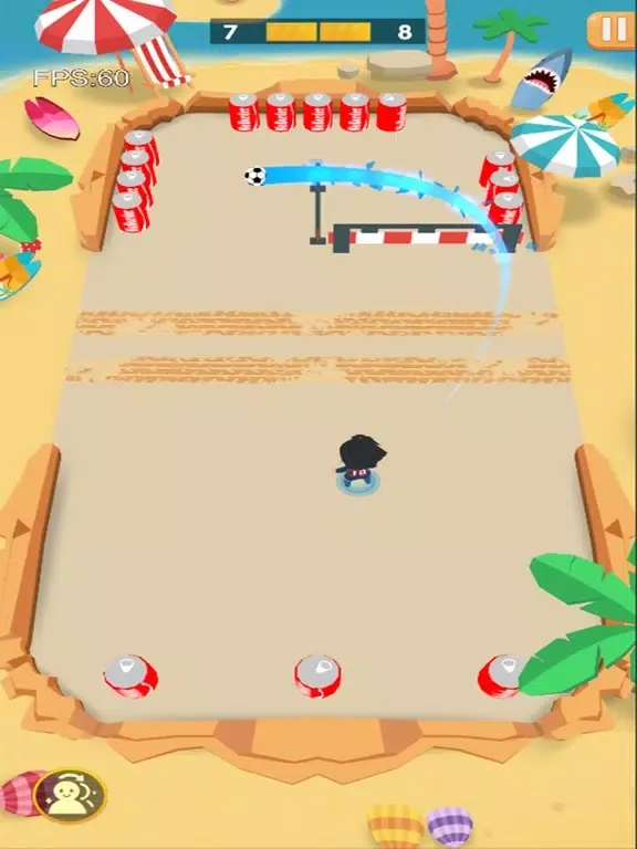 Zrzuty ekranu Battle Kick-Crazy Shooter iPad 