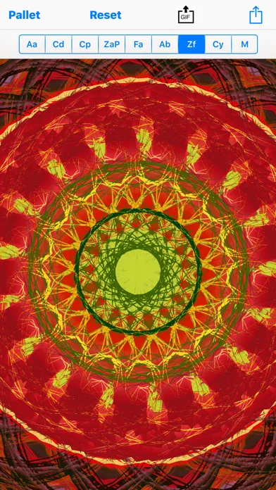 Tangkapan layar Insanimate stunning abstract art pattern mandala