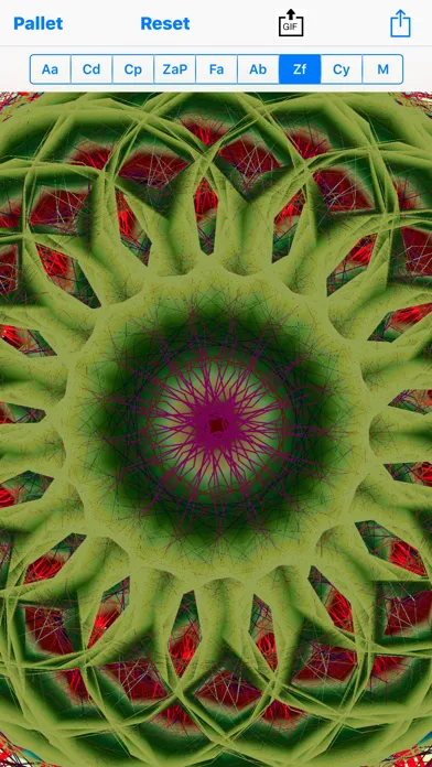 Tangkapan layar Insanimate stunning abstract art pattern mandala