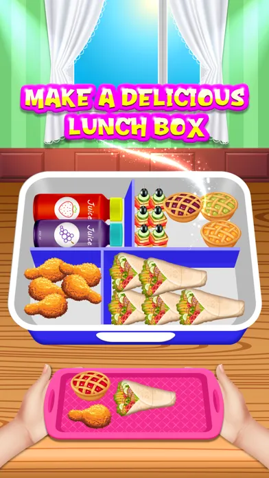 Скриншоты Fill Lunch Box: Organizer Game