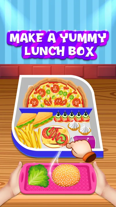 Скриншоты Fill Lunch Box: Organizer Game