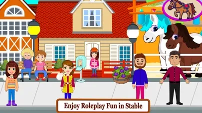 Capturas de pantalla de My Pony Horse Stable Town Life