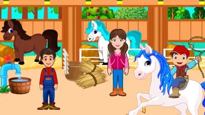Capturas de pantalla de My Pony Horse Stable Town Life
