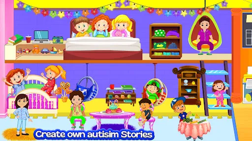 Скриншоты My Pretend City Pajama Party