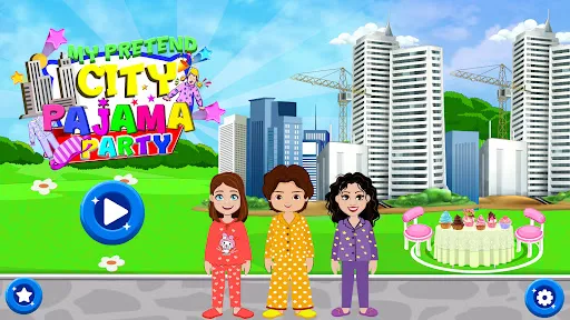 Скриншоты My Pretend City Pajama Party