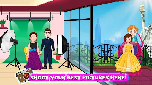 Captures d'écran de My Pretend Town Fashion Show