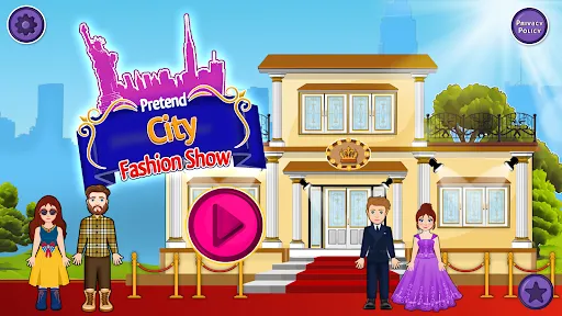 Captures d'écran de My Pretend Town Fashion Show