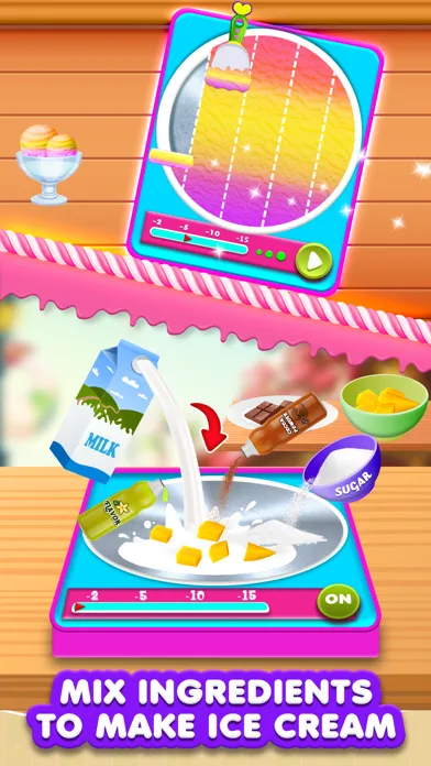 DIY Ice Cream Rolls Making 스크린샷