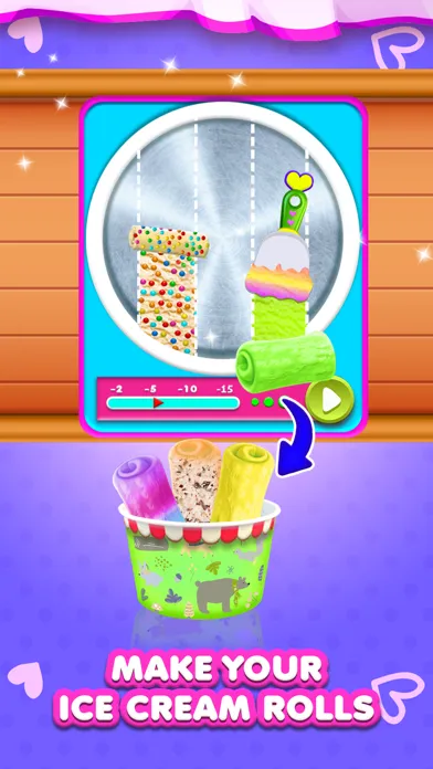 DIY Ice Cream Rolls Making 스크린샷