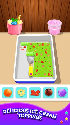 DIY Ice Cream Dessert Rolls Screenshots