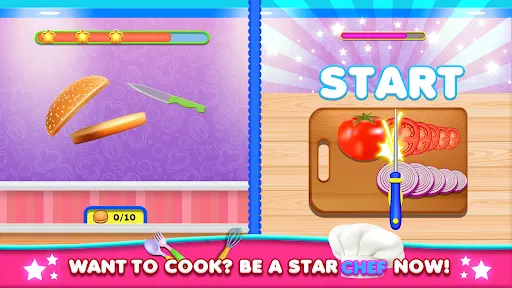 Capturas de pantalla de Restaurant Cooking Chef Games