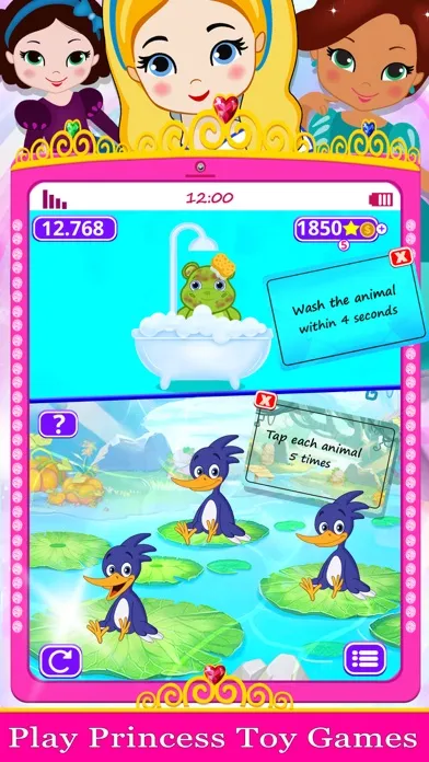 Capturas de pantalla de Sweet Princess Mobile Phone