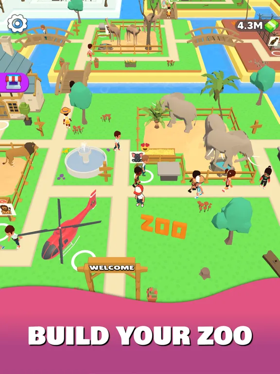 Capturas de pantalla de Zoo Island! iPad 