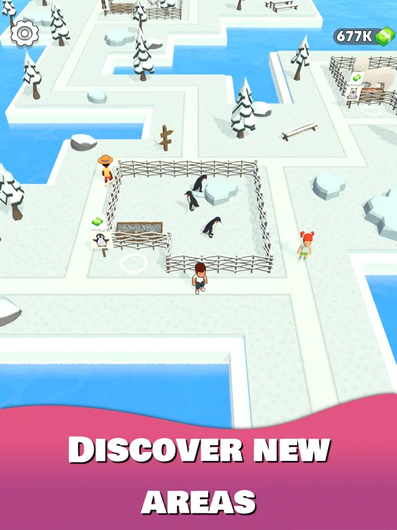 Capturas de pantalla de Zoo Island! iPad 