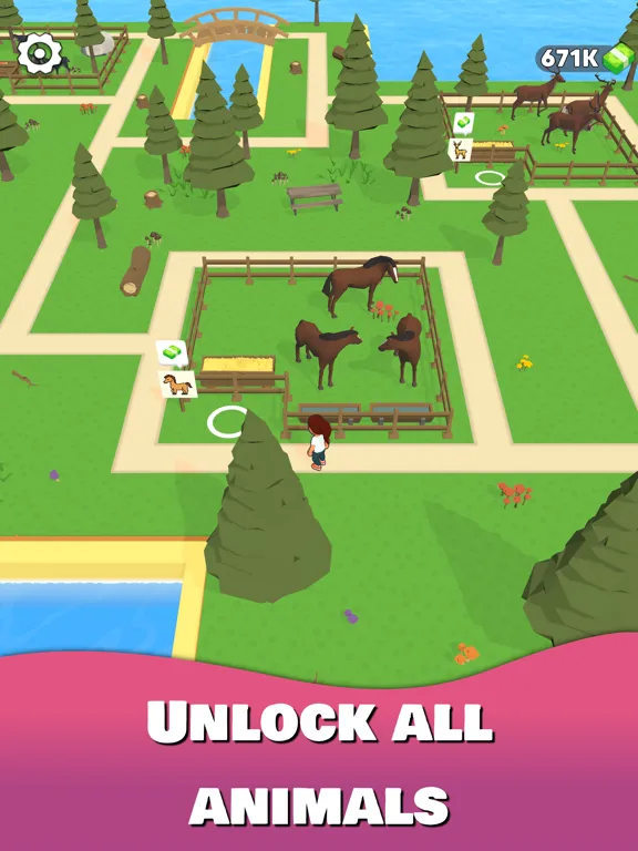 Capturas de pantalla de Zoo Island! iPad 