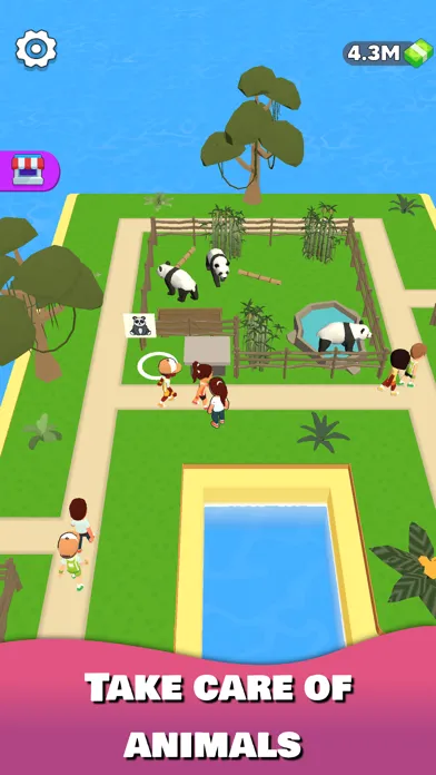 Capturas de pantalla de Zoo Island!
