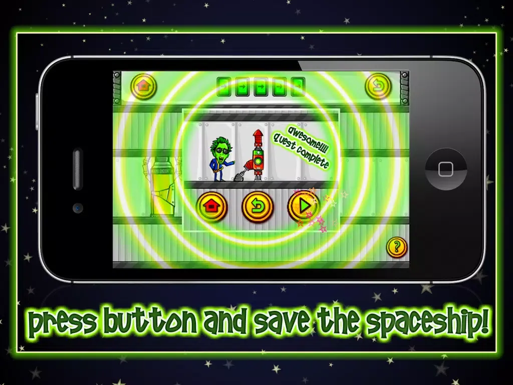 Alien Spaceship Quest iPad  Screenshots