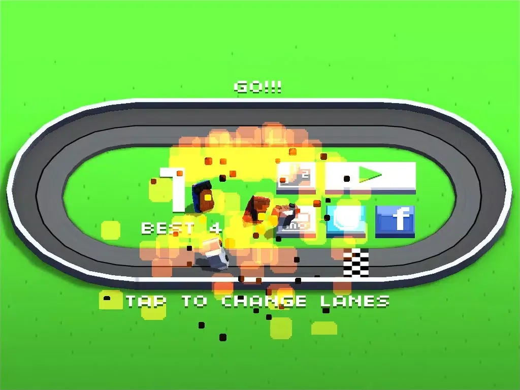 Screenshot di Wrong Way Racing iPad 